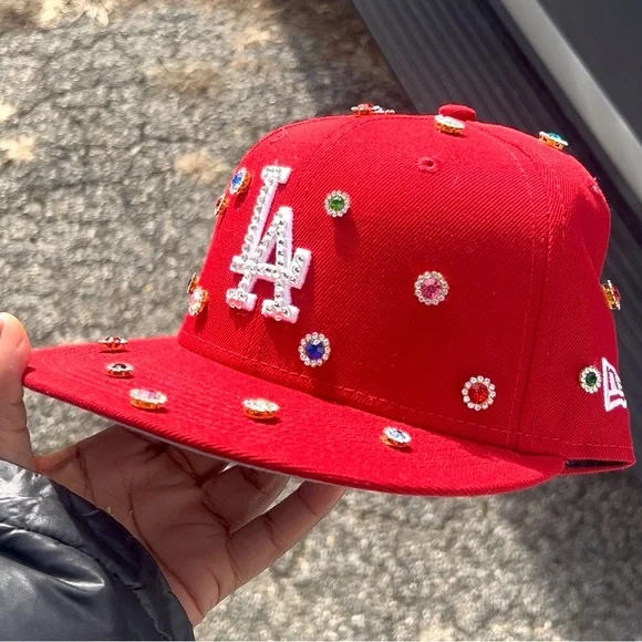 Custom Rhinestone Snapback - Picture 3 of 4